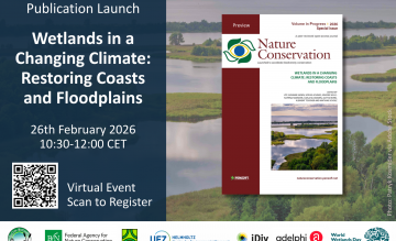 Public launch of “Wetlands in a Changing Climate”, a new publication on restoring coasts and floodplains