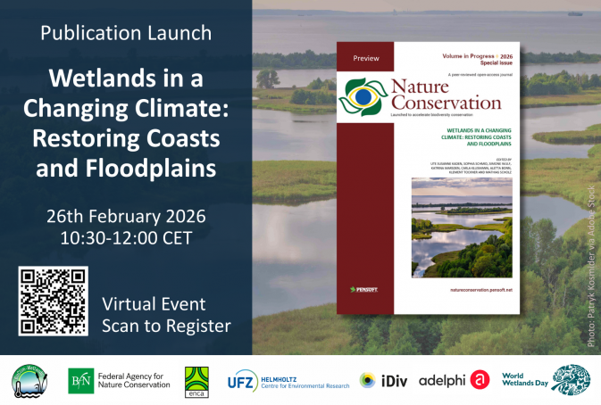 Public launch of “Wetlands in a Changing Climate”, a new publication on restoring coasts and floodplains