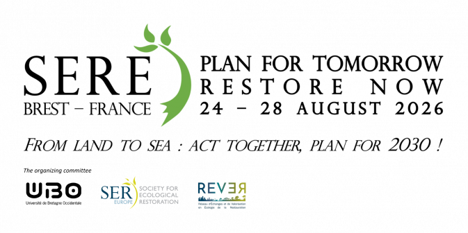 15th European Conference on Ecological Restoration (SERE2026)