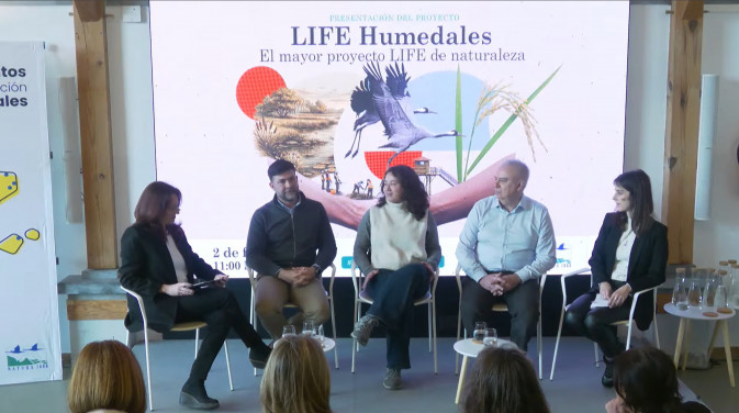CIREF participates in roundtable at launch of Europe’s largest LIFE wetlands project