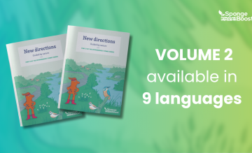 SpongeBoost’s second comic book is now available in 9 languages