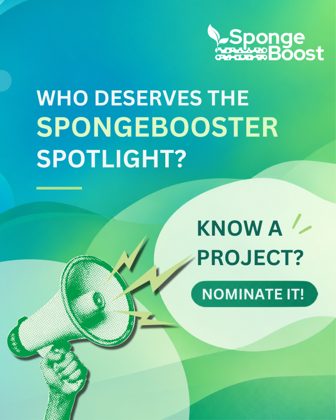 SpongeBoost invites nominations for inspiring restoration projects across Europe